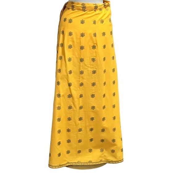 Good Things Women’s Wraparound Boho Straight Three-fold Maxi Skirt Size X-LARGE - Picture 11 of 16